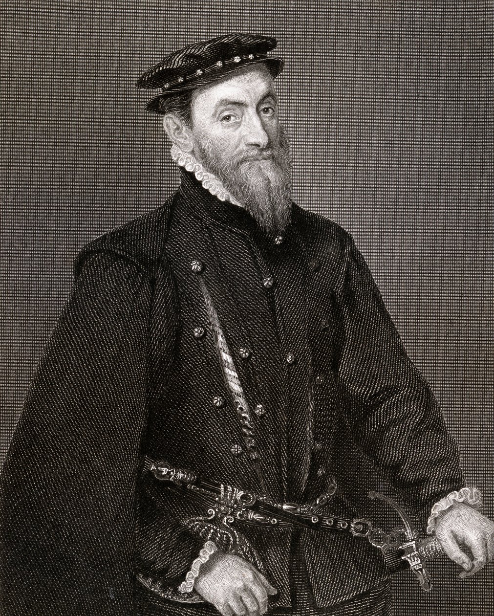Portrait of Sir Thomas Gresham (1519-79) from 
