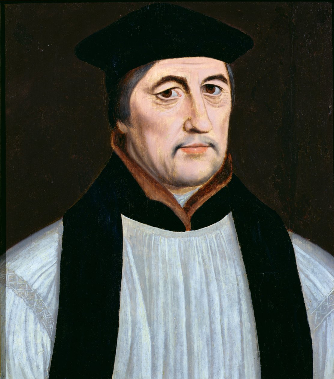 Stephen Gardiner, Winchester Piskoposu ve İngiltere Lord Yüksek Şansölyesi (1493-1555) portresi by English School