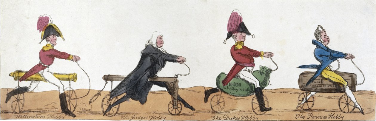 Hobi ata binen profesyonel erkekler, 1820 dolayları by English School