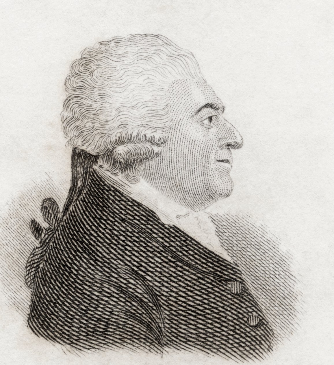 Profesör James Beattie, 1825 by English School