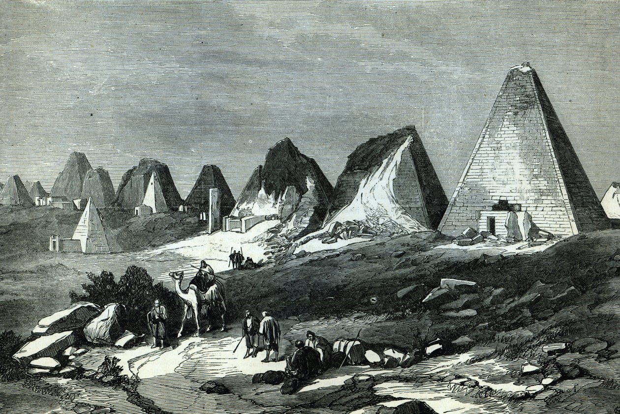 Meroe Piramitleri, Nil üzerinde (General Gordon