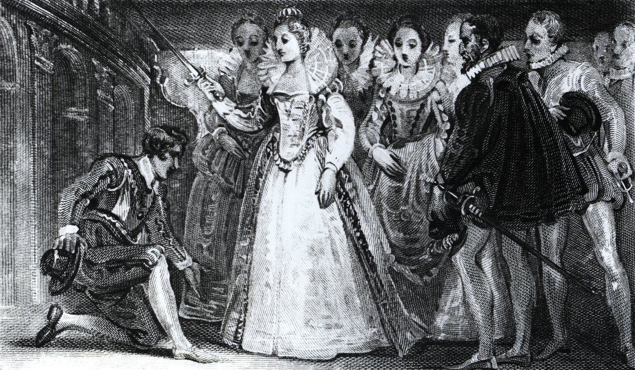Kraliçe I. Elizabeth (1530-1603) Francis Drake