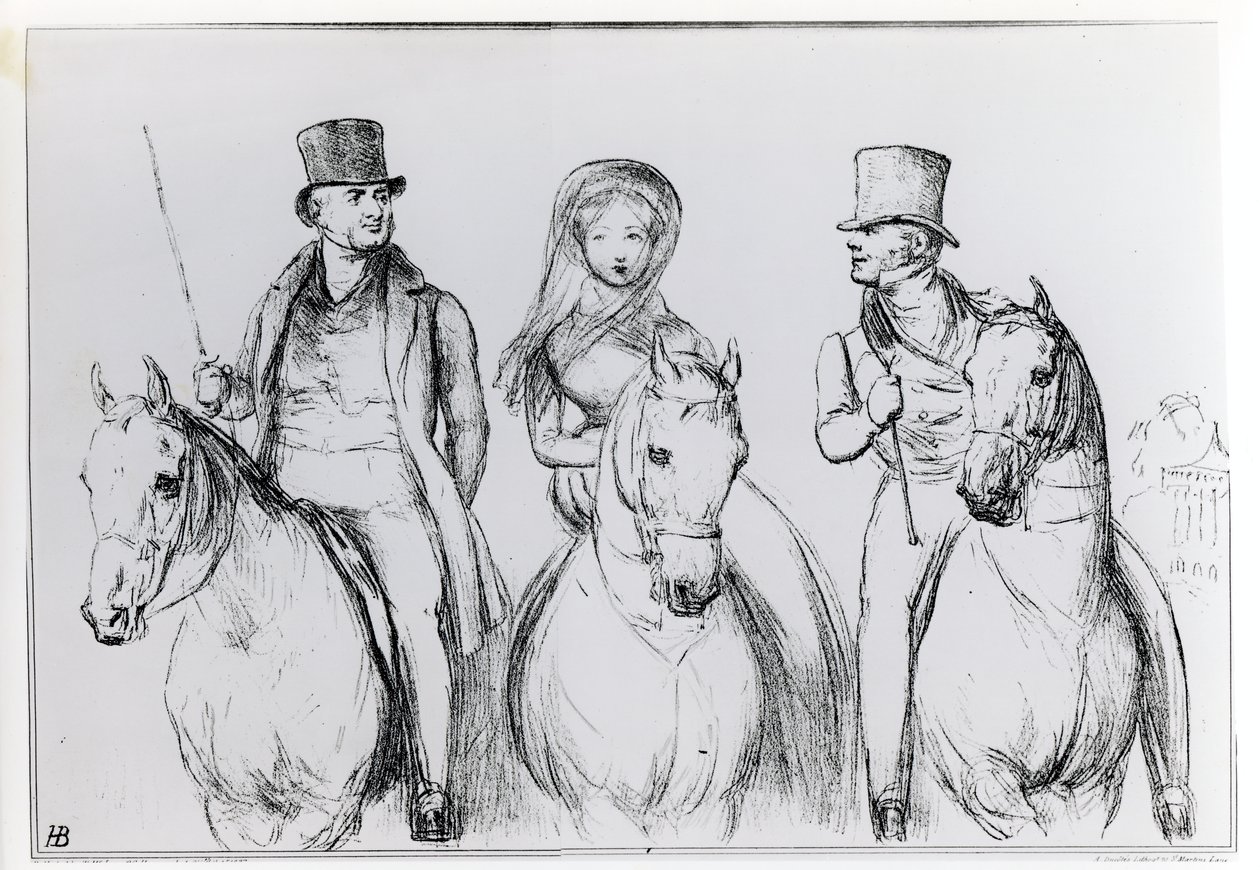 Kraliçe Victoria, Lord Melbourne ve Lord Russell by English School