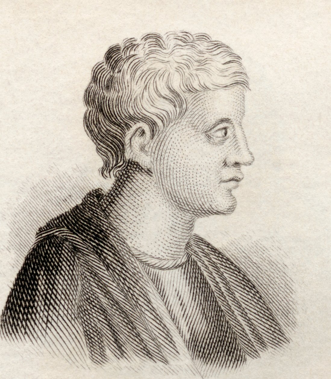 Quintus Horatius Flaccus, 1825 by English School