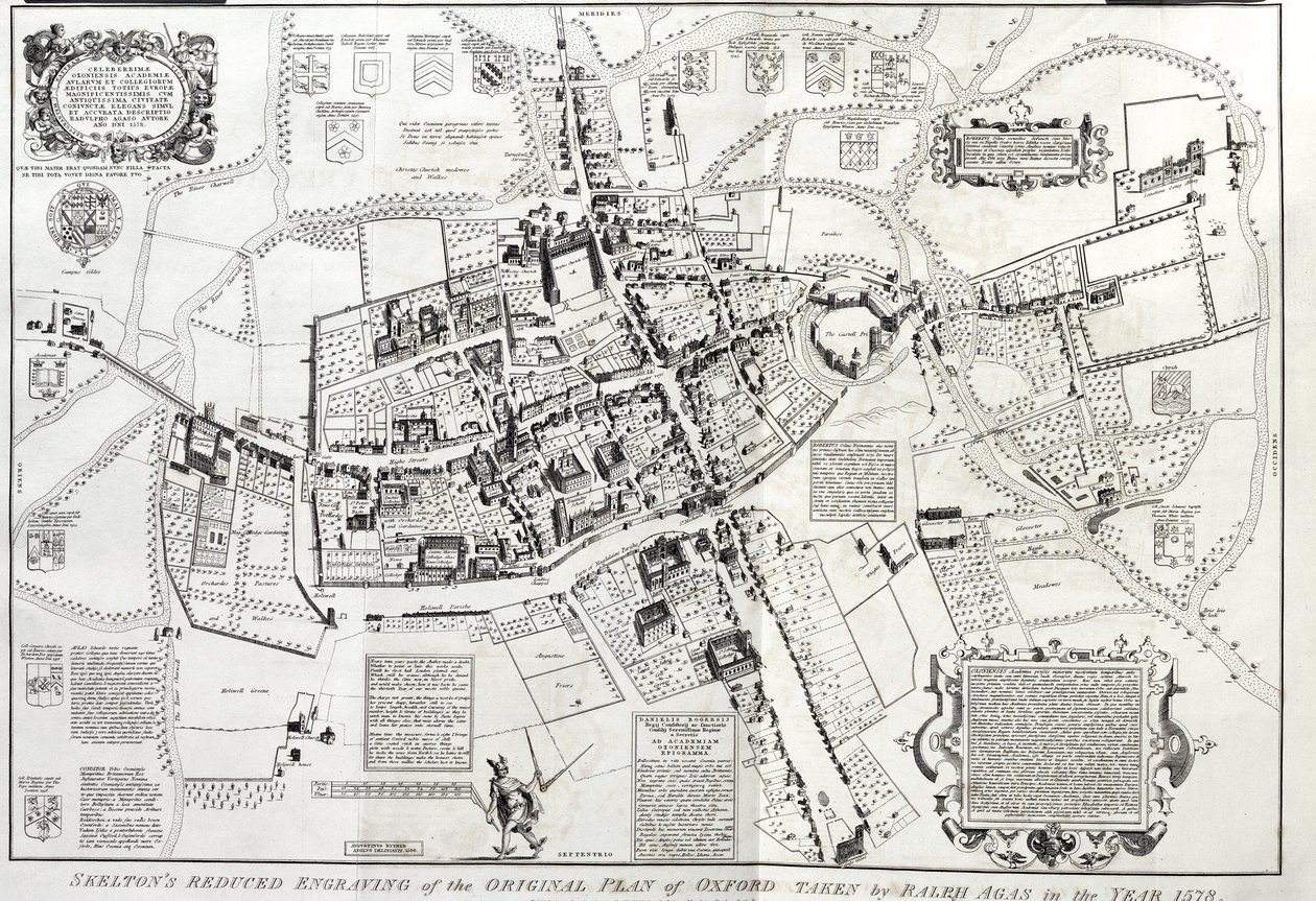 RSOS168, Frontispiece to Oxonia antiqua restaurata, Oxford
