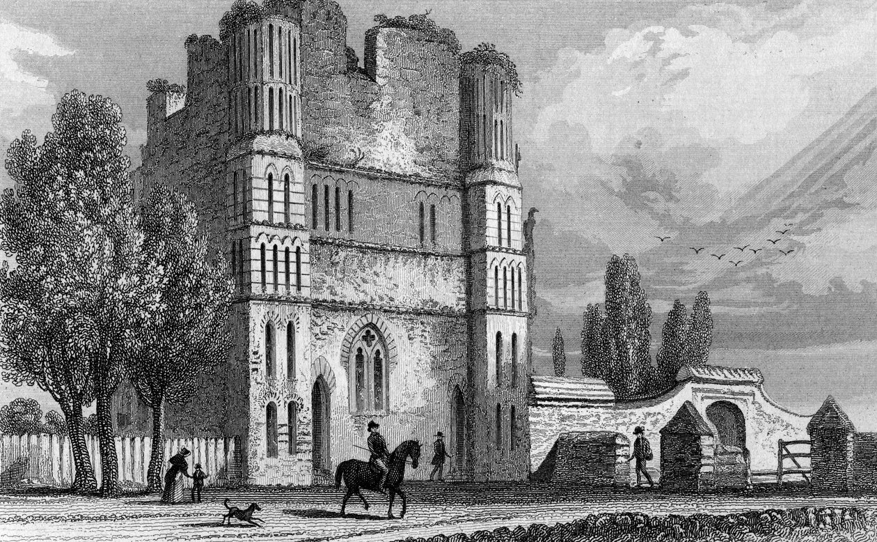 Malling Manastırı, Kent kalıntıları by English School