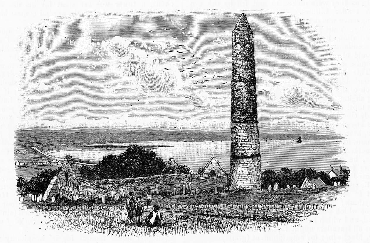 Round Tower and Ruins of St Declan