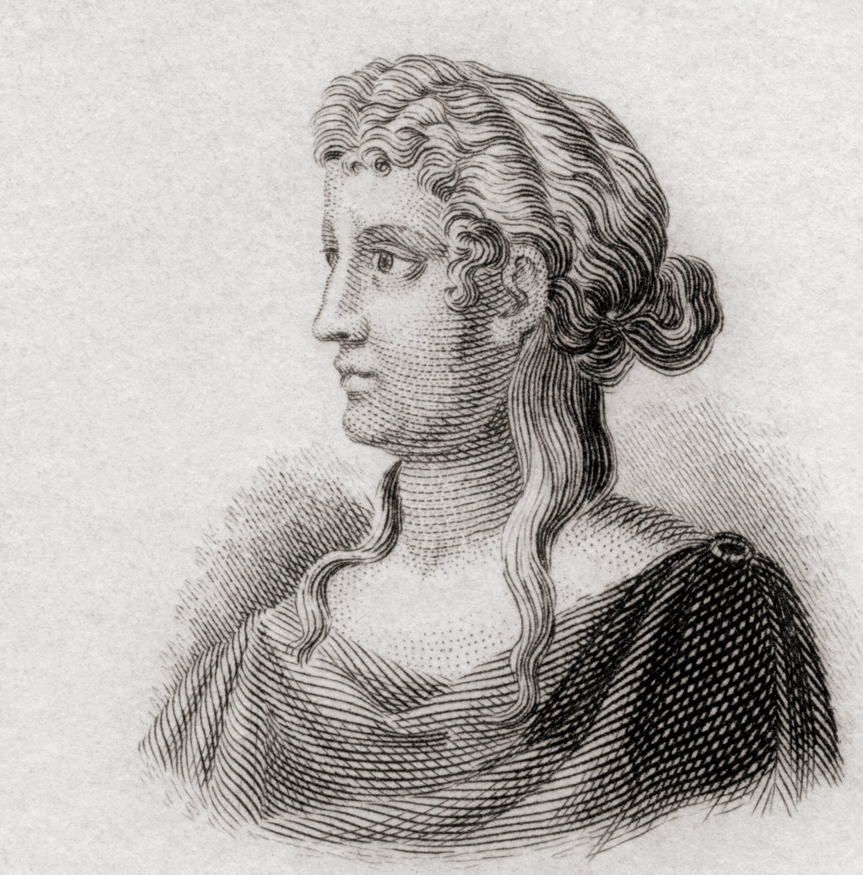 Sapfo, 1825 by English School