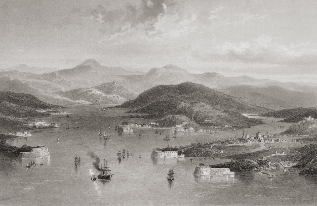 Sivastopol, Ukrayna, 1883 by English School