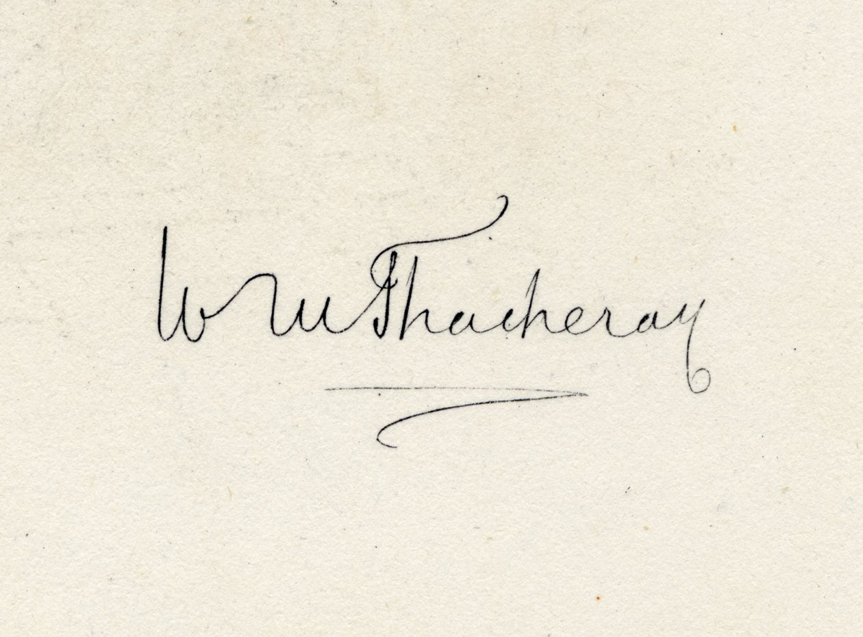 William Makepeace Thackeray