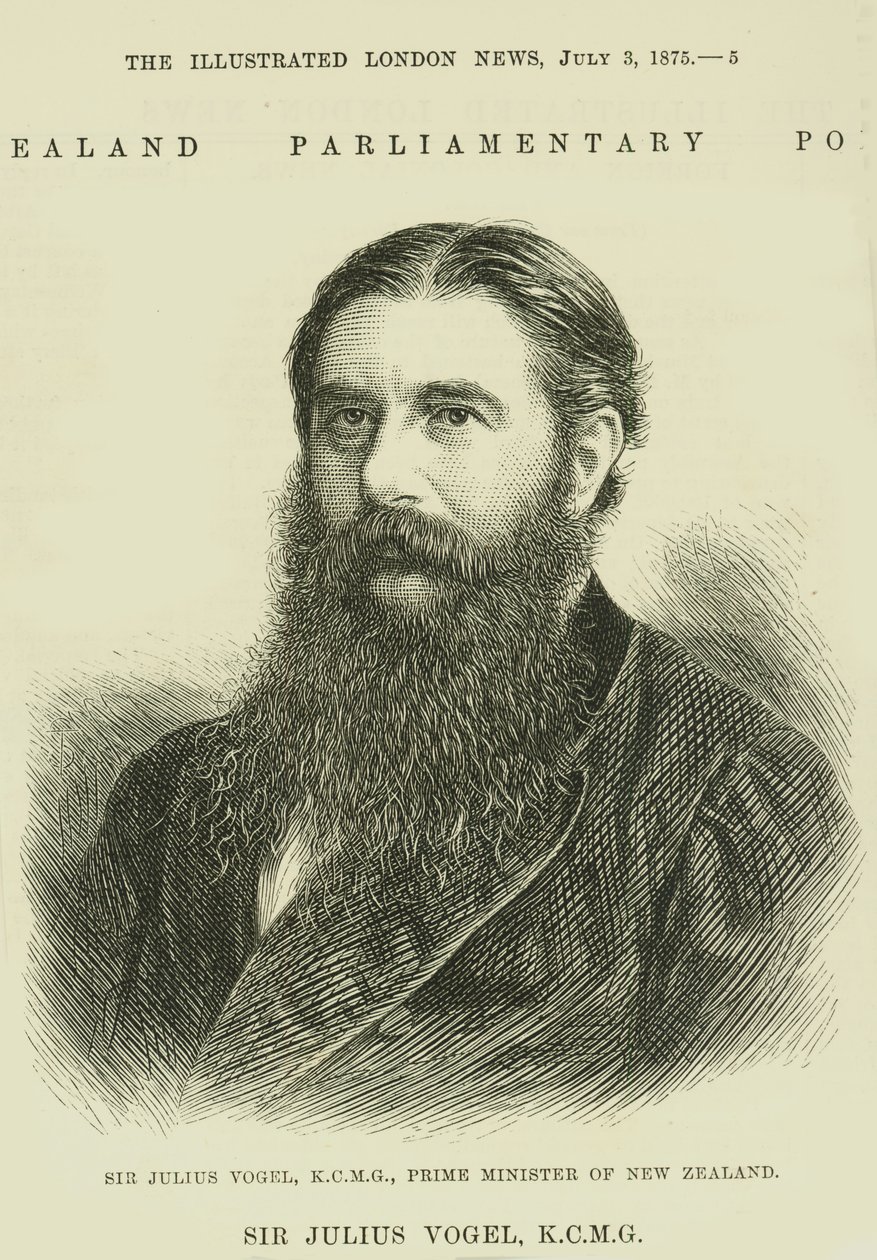 Sir Julius Vogel, KCMG (1835-99) 