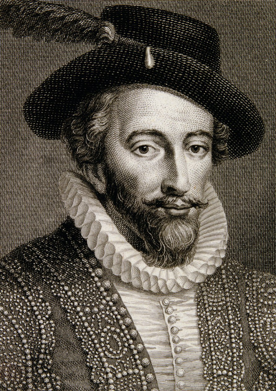 Sir Walter Raleigh (1554-1618) by English School