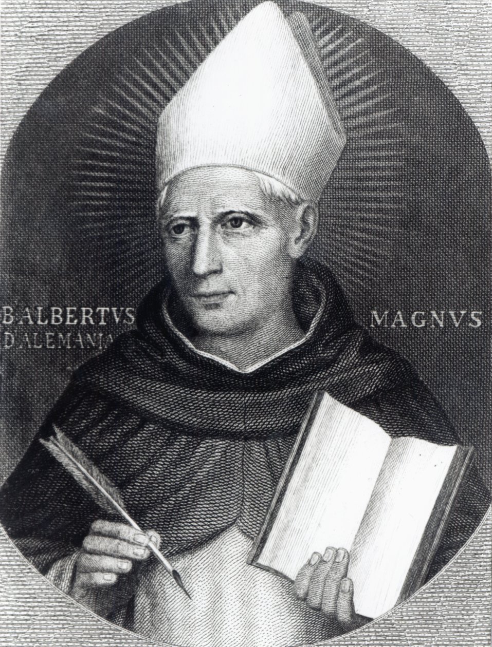 St Albertus Magnus, 1851  by English School