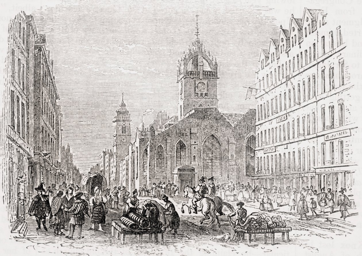 St Giles ve Old Tron Kilisesi, 17. yüzyılda Edinburgh, Lord Brougham ve diğerleri tarafından 