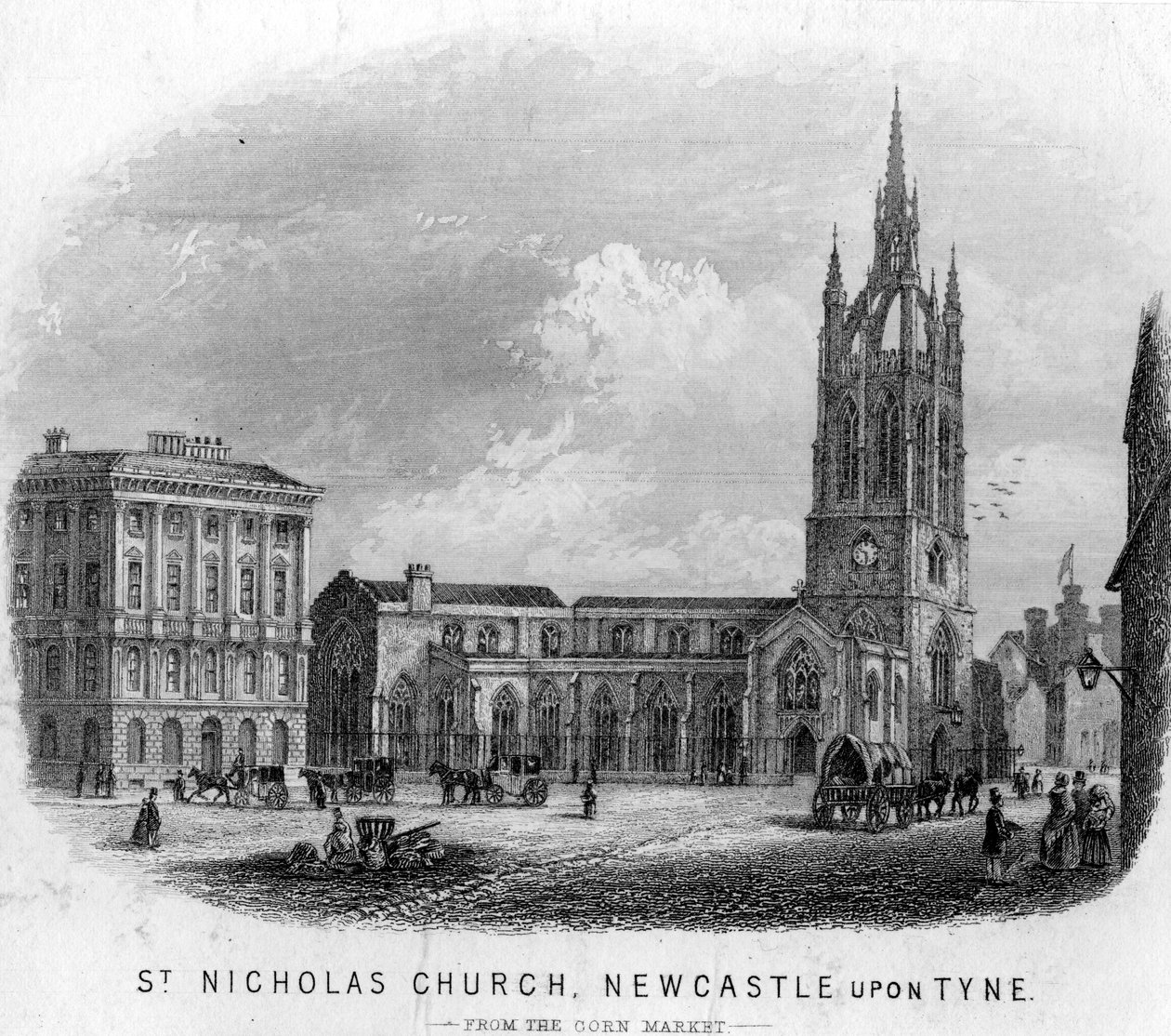 Aziz Nicholas Kilisesi, Newcastle-Upon-Tyne by English School