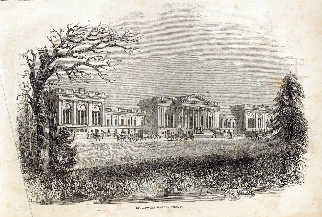 Stowe - The Garden Front, 