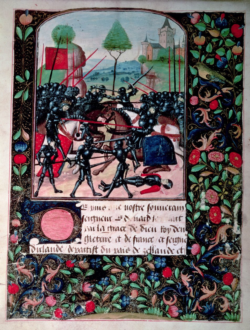 Barnet Savaşı, 14 Nisan 1471 by English School