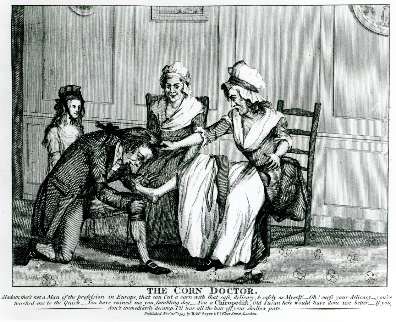 Mısır Doktoru, 1793 by English School