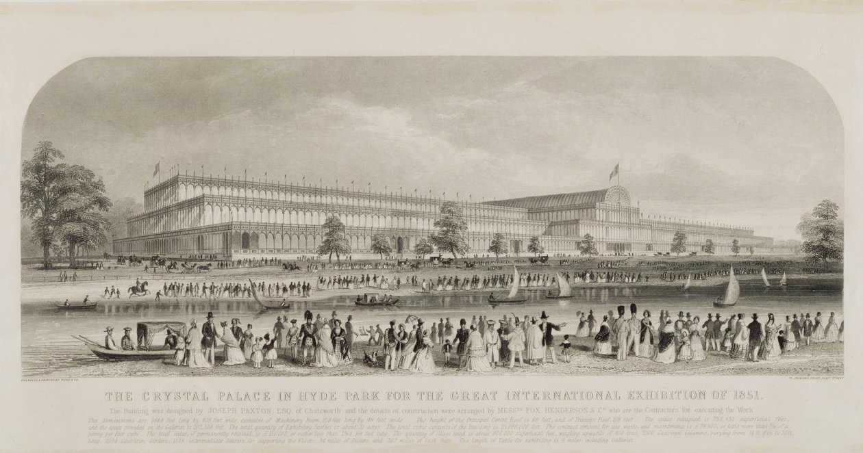 1851 Büyük Uluslararası Sergisi için Hyde Park