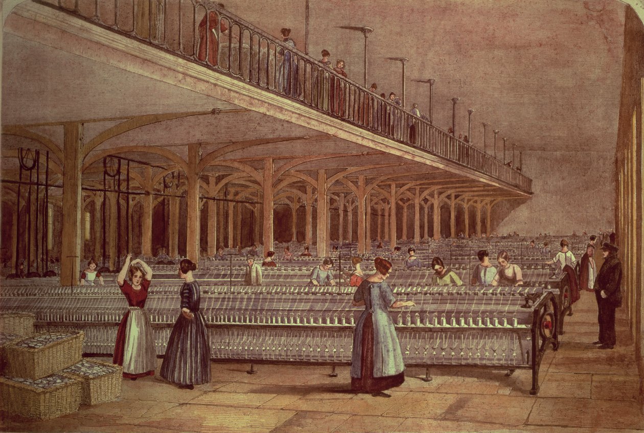 The Doubling Room, Dean Mills, 1851  by English School