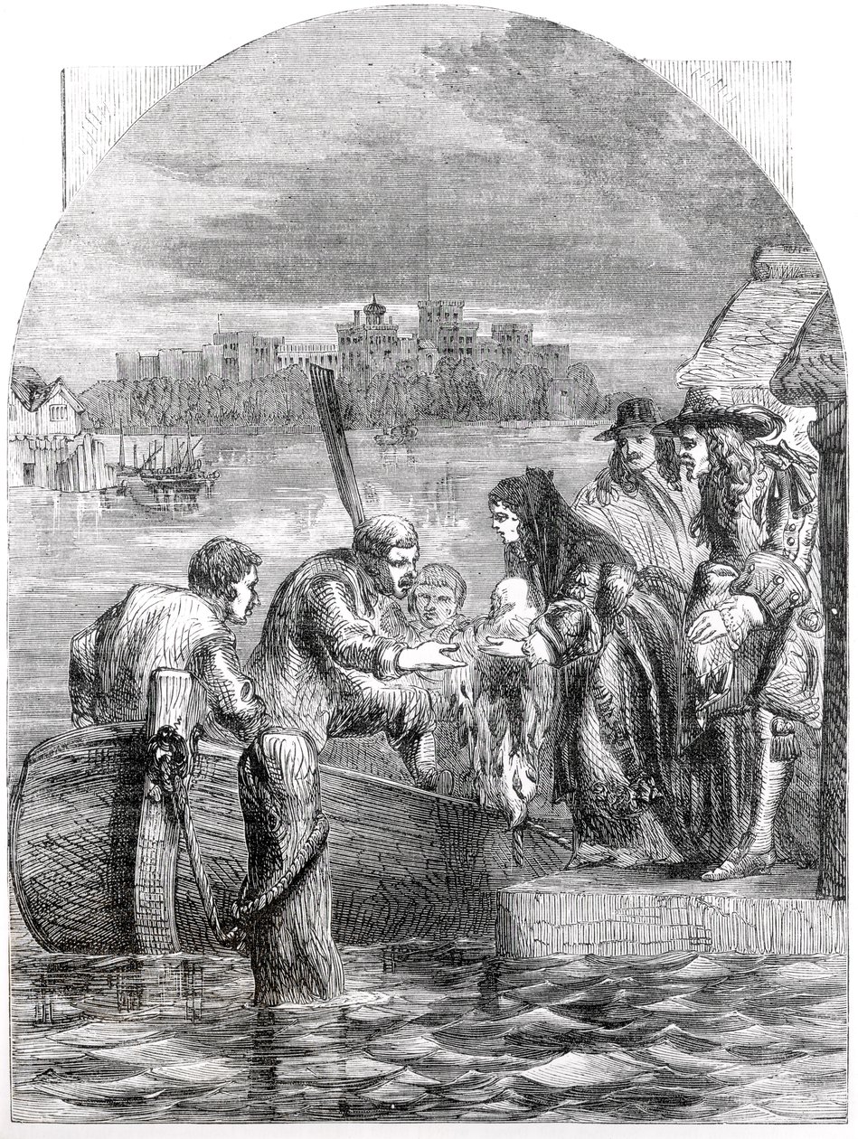 II. James Kraliçesinin Uçuşu, Aralık 1688 by English School