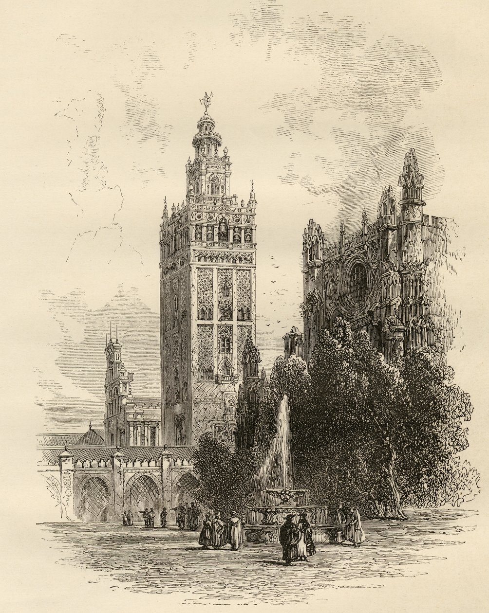 Giralda, Sevilla, İspanya, Peder Samuel Manning