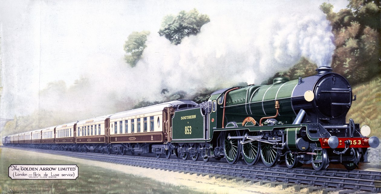 Golden Arrow Limited, Londra-Paris De Luxe Servisi, 1900