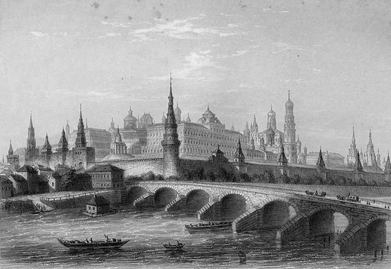 Kremlin, Moskova by English School