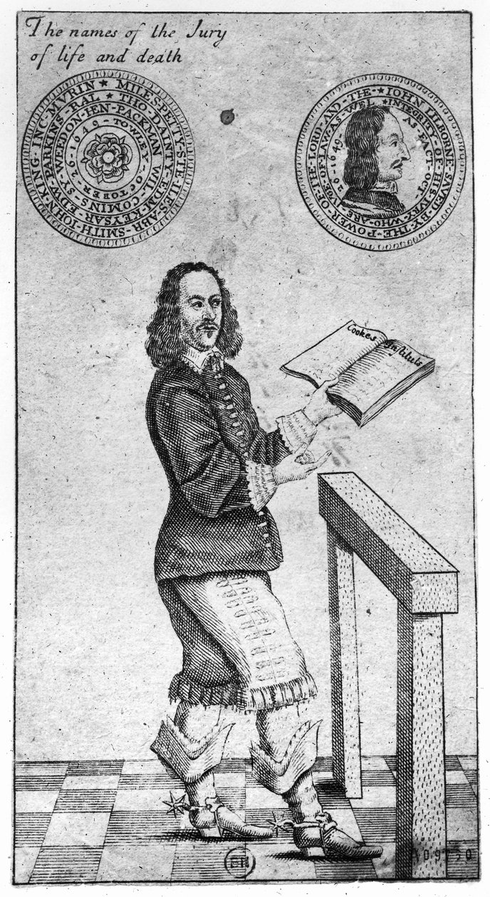 Yaşam ve Ölüm Jürisinin İsimleri, 1649 by English School