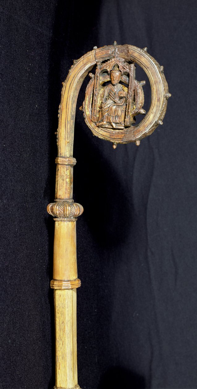Serbroke Crozier, 1450 (tahta) (ayrıca bkz. 44065) by English School