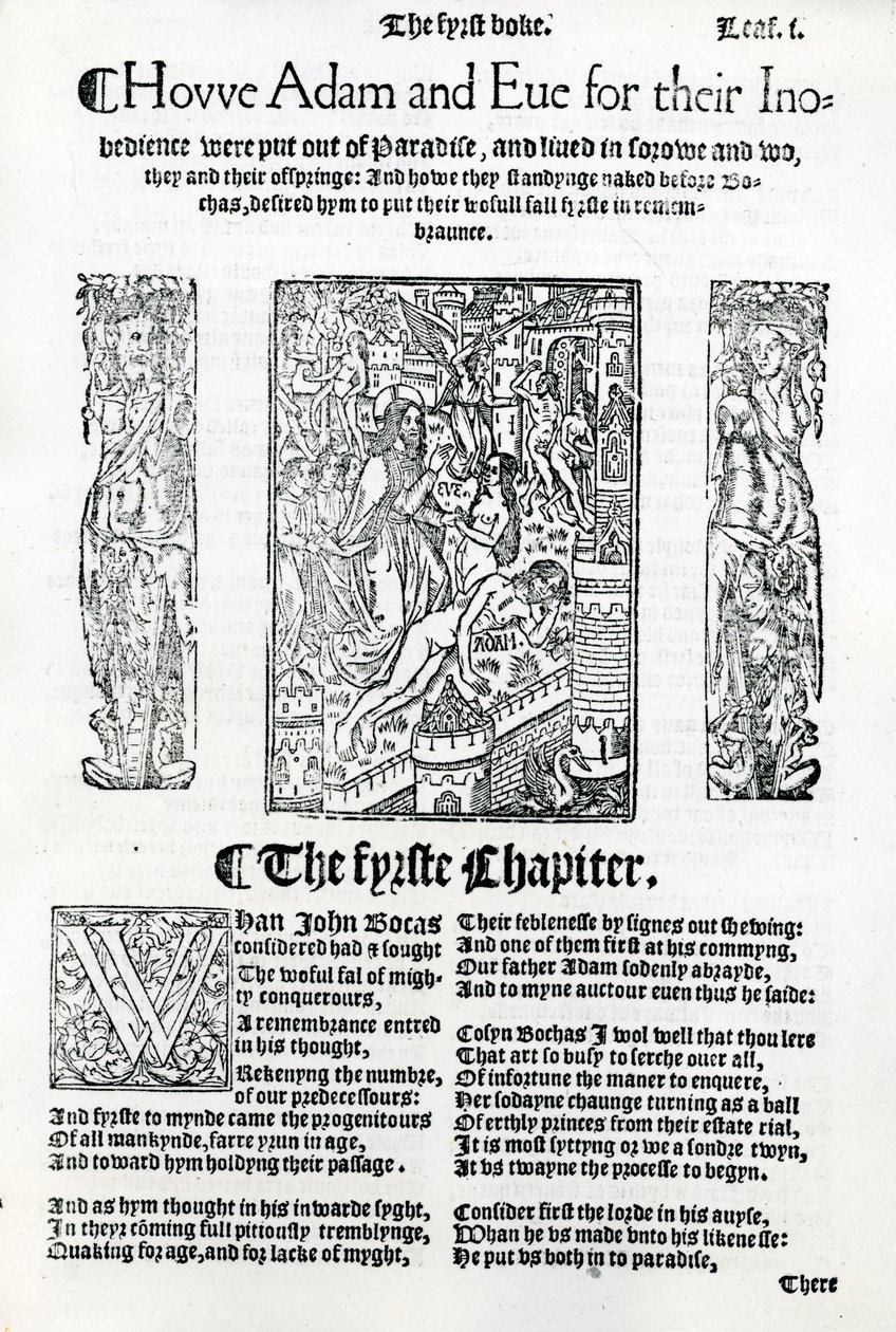 The Story of Adam and Eve from Boccaccio