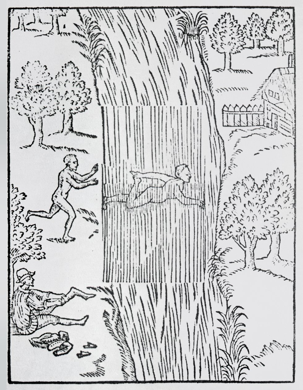 Yüzme sanatı, 1587 by English School