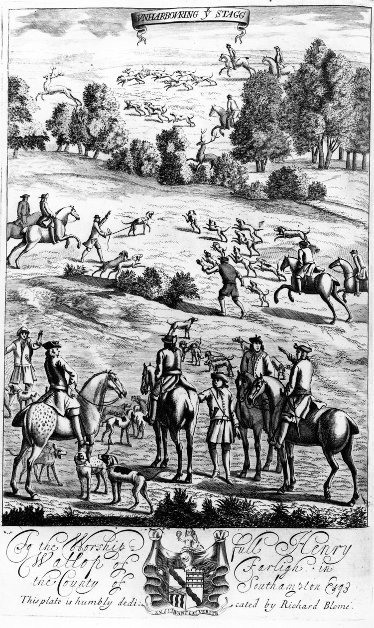 Richard Blome, 1686 tarafından yayınlanan 