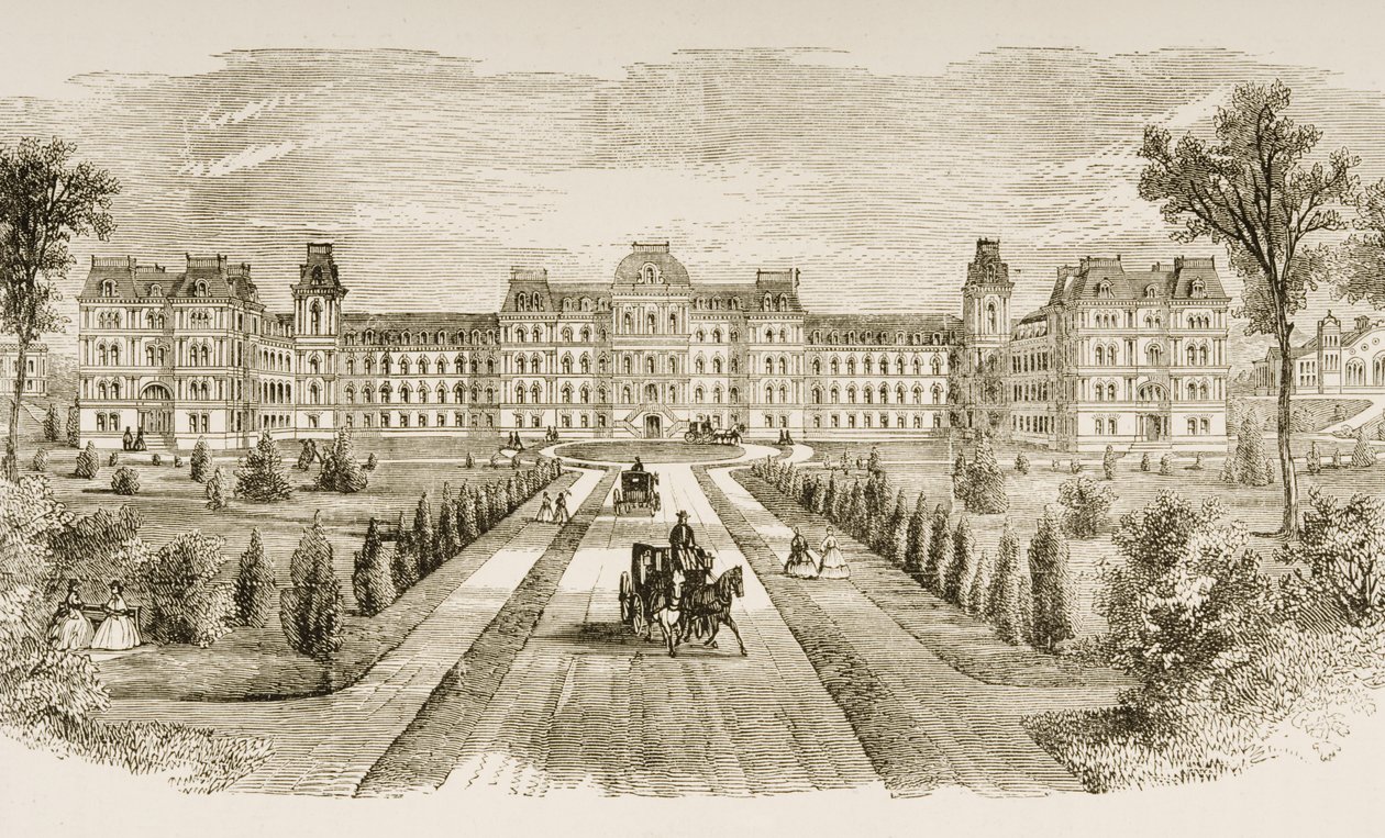 Vassar College, Poughkeepsie, New York Eyaleti, 1870 dolaylarında, Dini Yol Derneği tarafından yayınlanan 