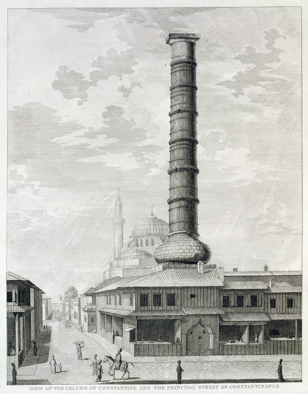 Konstantin Sütunu ve Konstantinopolis