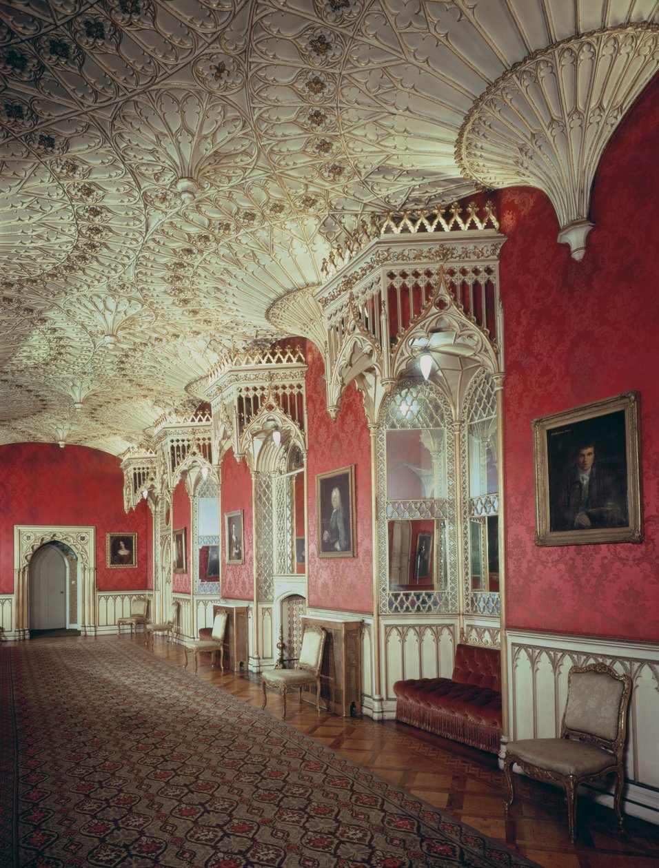 Büyük salonun görünümü, 1750-1770 by English School
