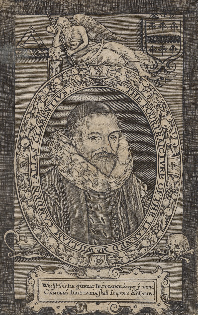 William Camden, c.1636  by English School
