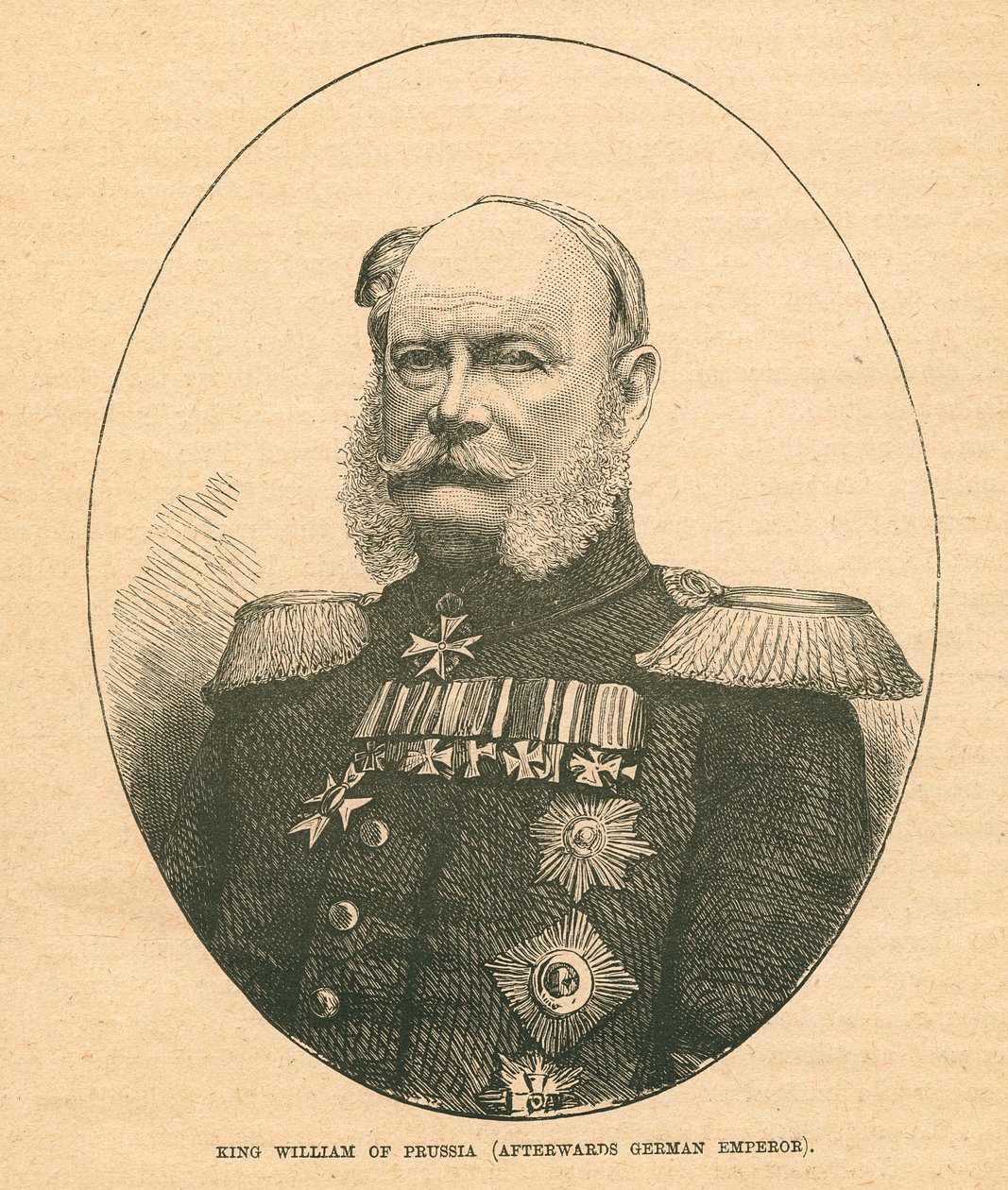 William I, Prusya Kralı by English School