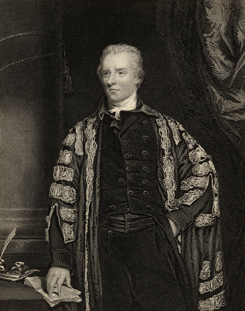 Genç William Pitt (1759-1806) by English School