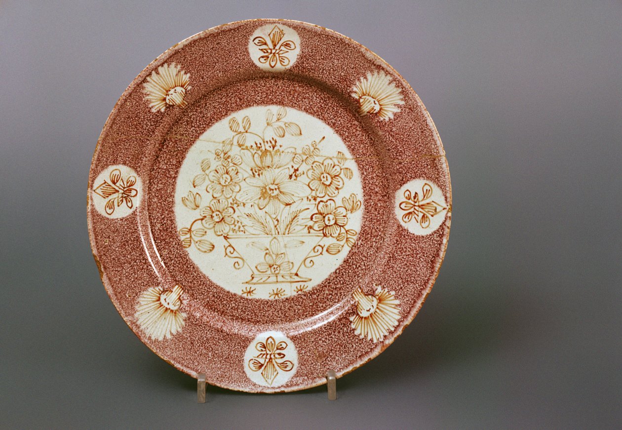 Wincanton delftware plakası, c.1745 (seramik) by English School