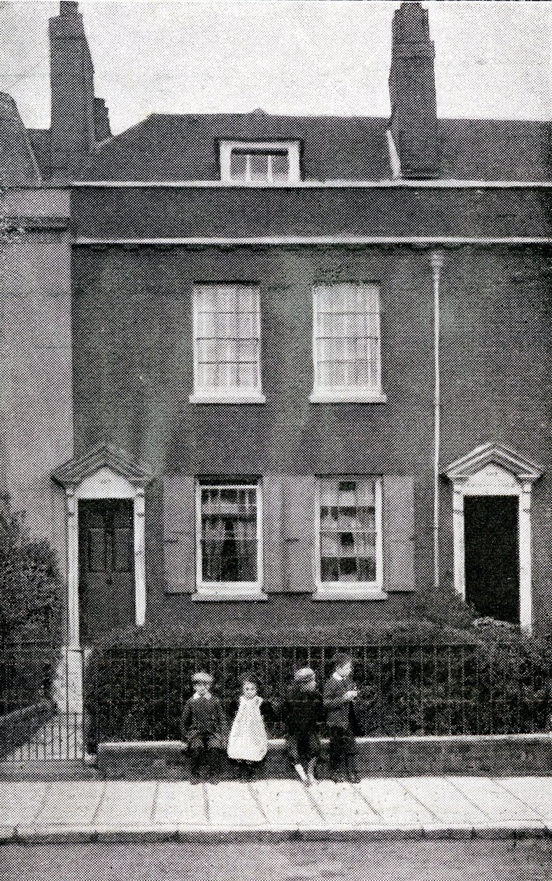 387, Commercial Road, Portsmouth, Hampshire, birthplace of Charles Dickens on 7th February, 1812, c.1900  by English Photographer