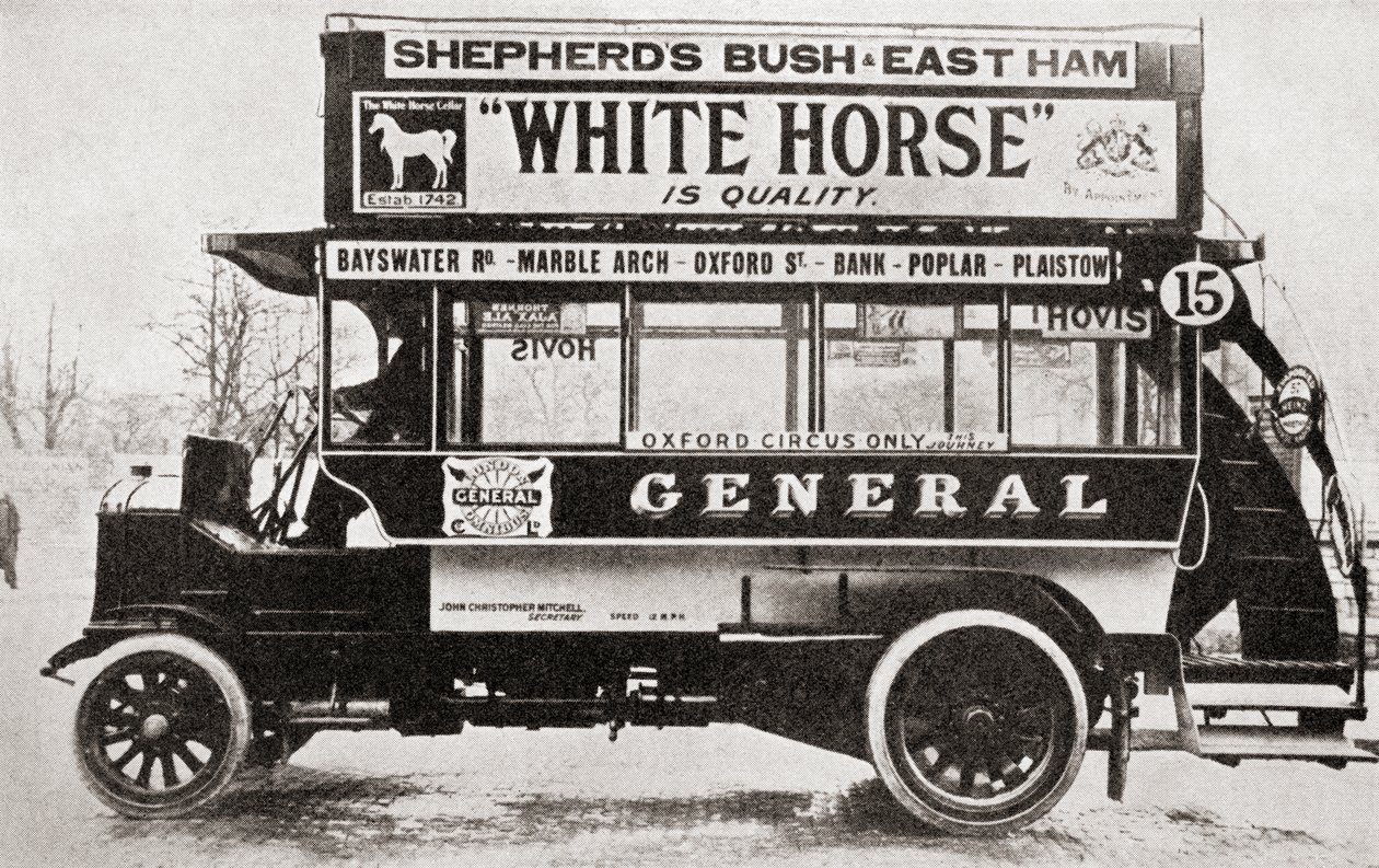 Bir omnibus, c.1910, The Story of Twenty Five Years, 1935