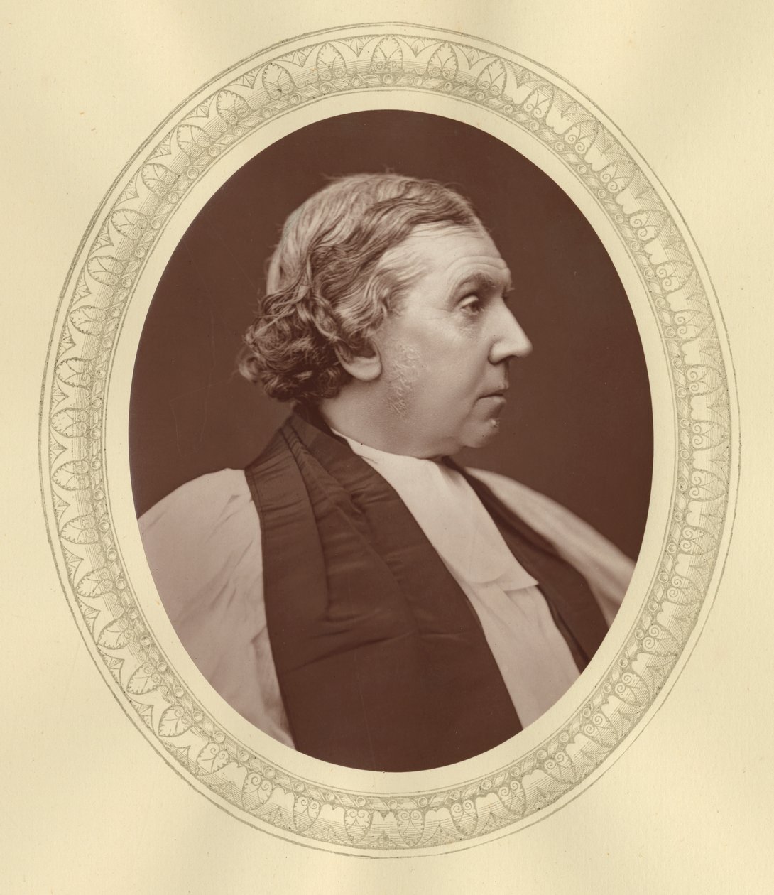 Archibald Campbell Tait, Canterbury Başpiskoposu by English Photographer