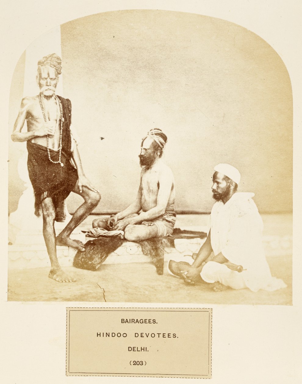 Bairagees, Hindu adanmışları, Delhi, The People of India