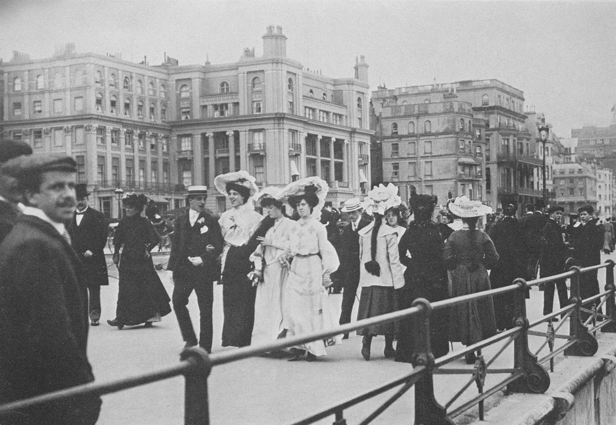 Bedford Oteli, Brighton, 1903 by English Photographer
