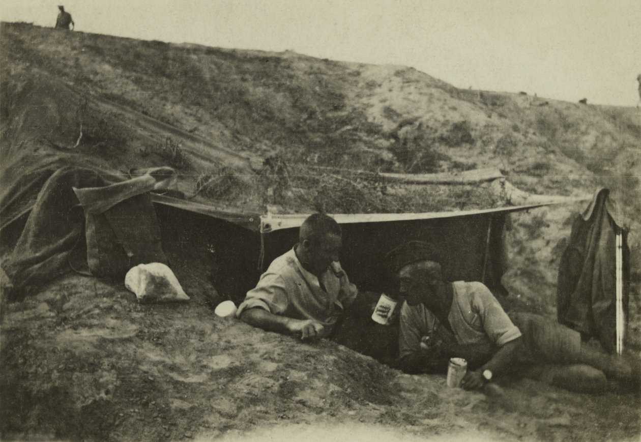 İngiliz askerleri, Tel-el-Jemi, Filistin