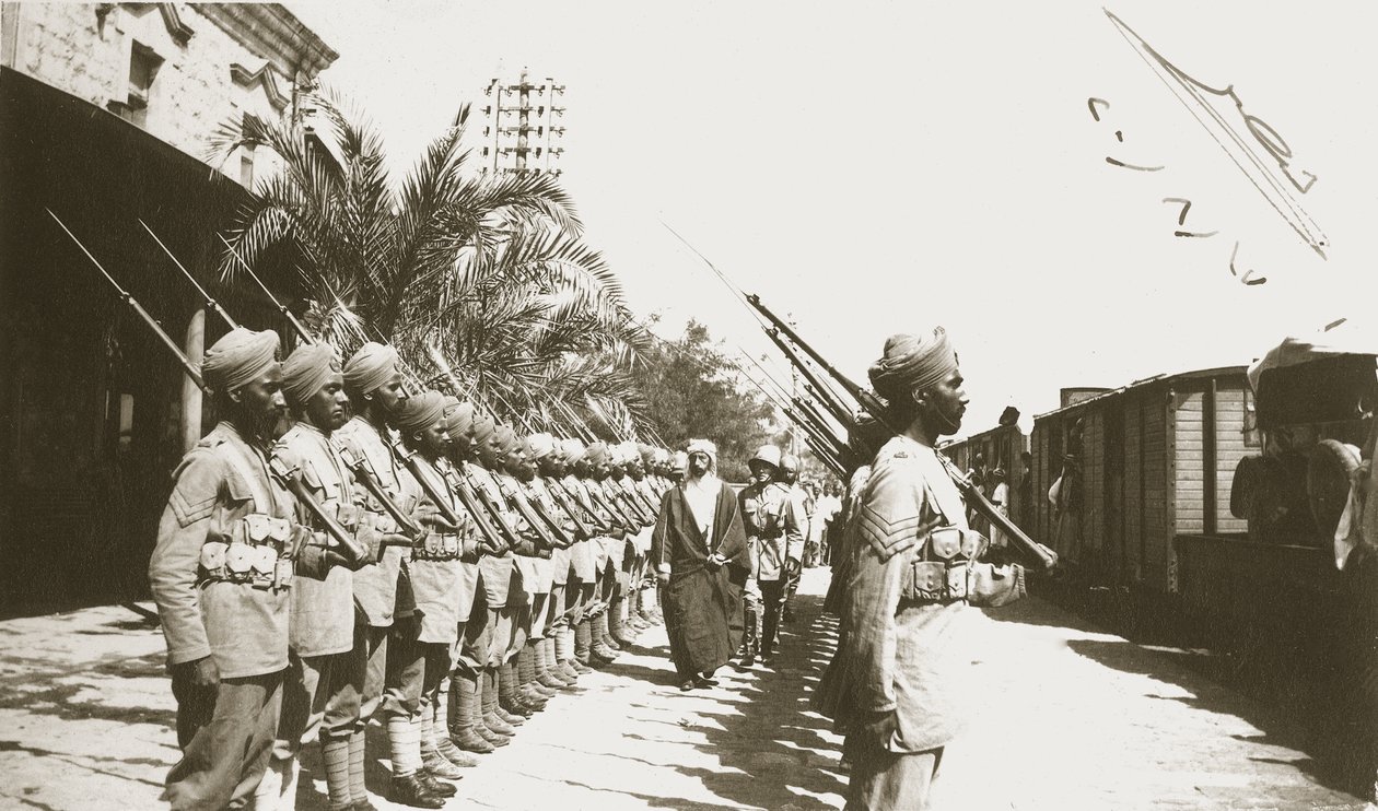 Emir Faysal, Lydda İstasyonu