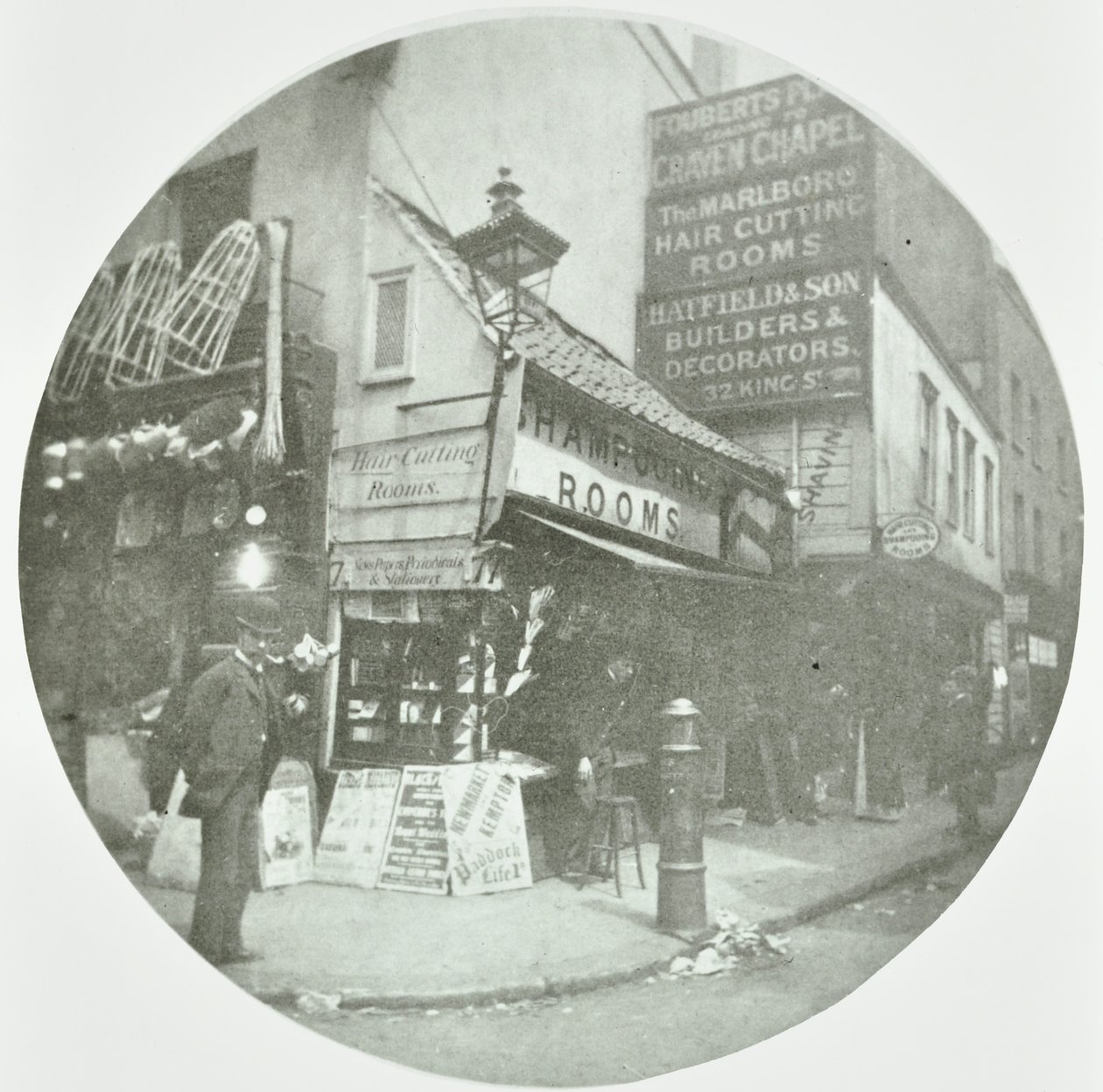 Fouberts Place, Westminster LB: Kingly Street tarafından, 1890 by English Photographer