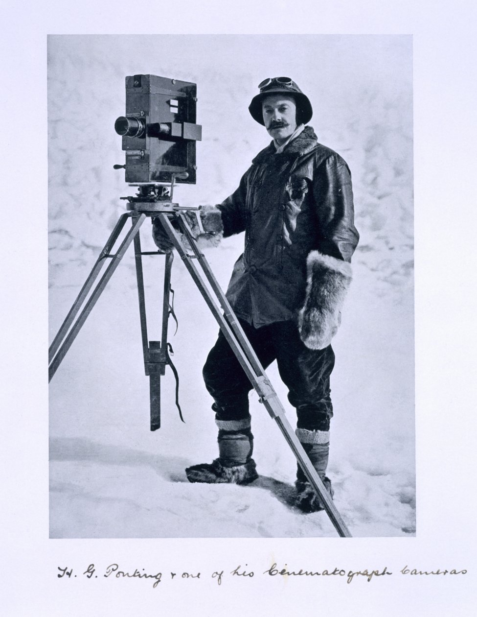 Herbert Ponting (1870-1935) Kaptan Scott liderliğindeki Güney Kutbu