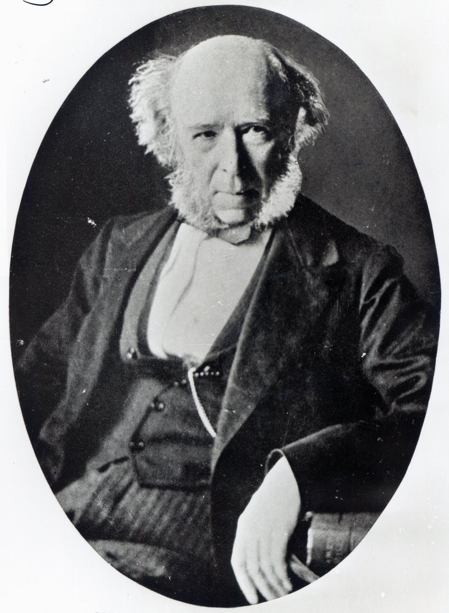 Herbert Spencer (1820-1903) by English Photographer